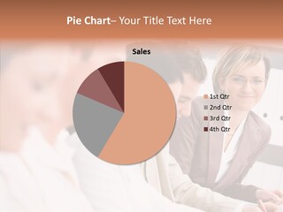 Businesspeople Corporate Team PowerPoint Template