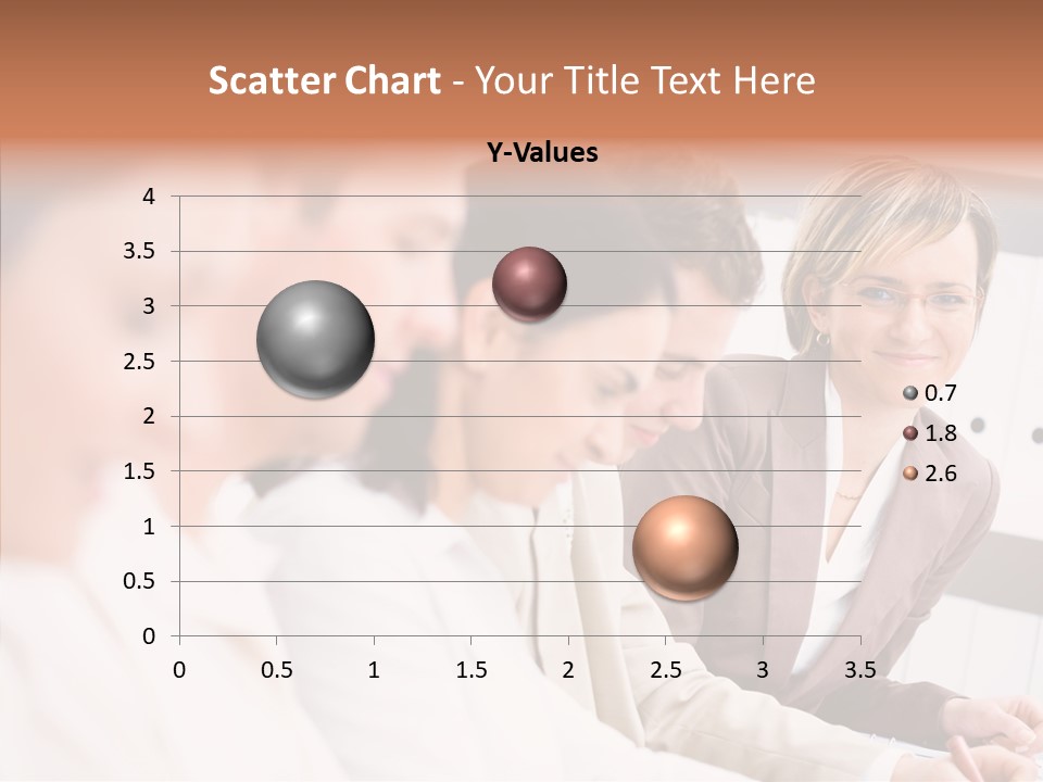 Businesspeople Corporate Team PowerPoint Template