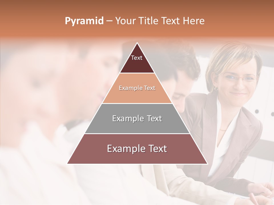 Businesspeople Corporate Team PowerPoint Template