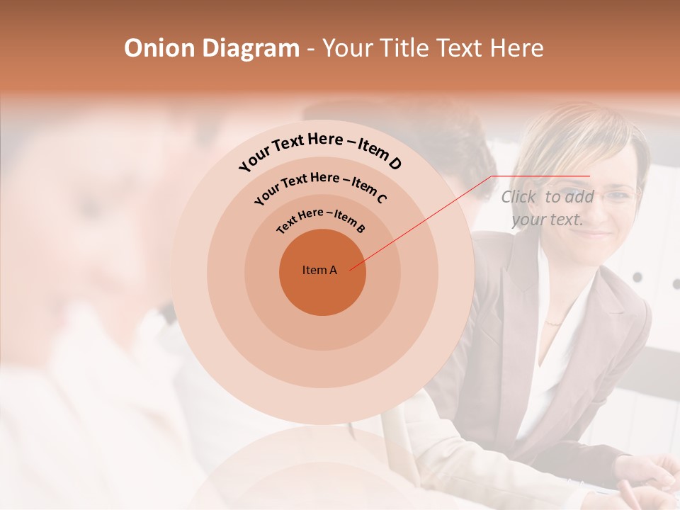 Businesspeople Corporate Team PowerPoint Template