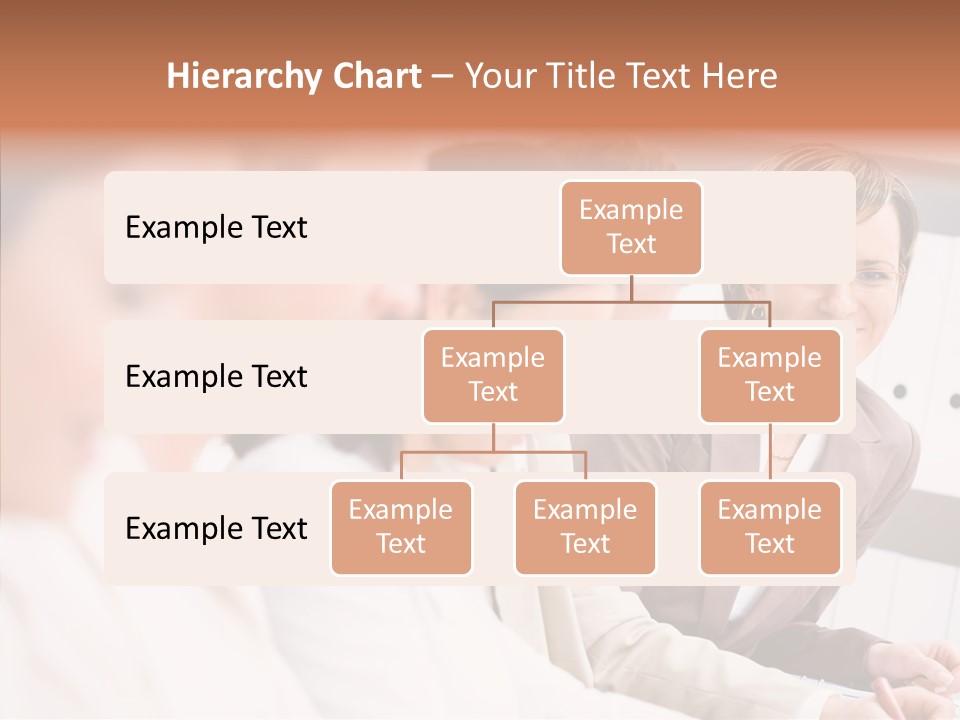 Businesspeople Corporate Team PowerPoint Template