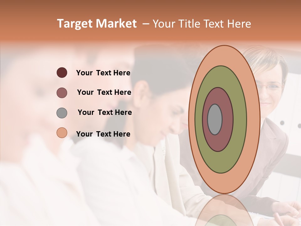 Businesspeople Corporate Team PowerPoint Template