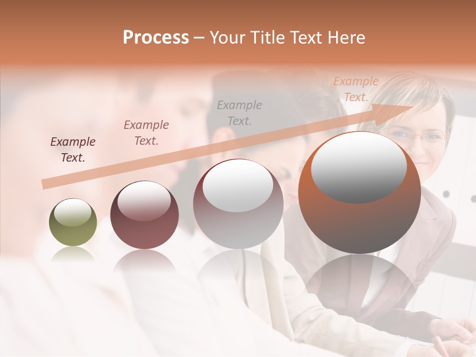 Businesspeople Corporate Team PowerPoint Template