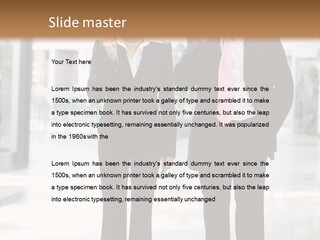 Teamwork Businessman Years PowerPoint Template