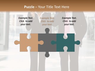 Teamwork Businessman Years PowerPoint Template