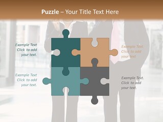 Teamwork Businessman Years PowerPoint Template