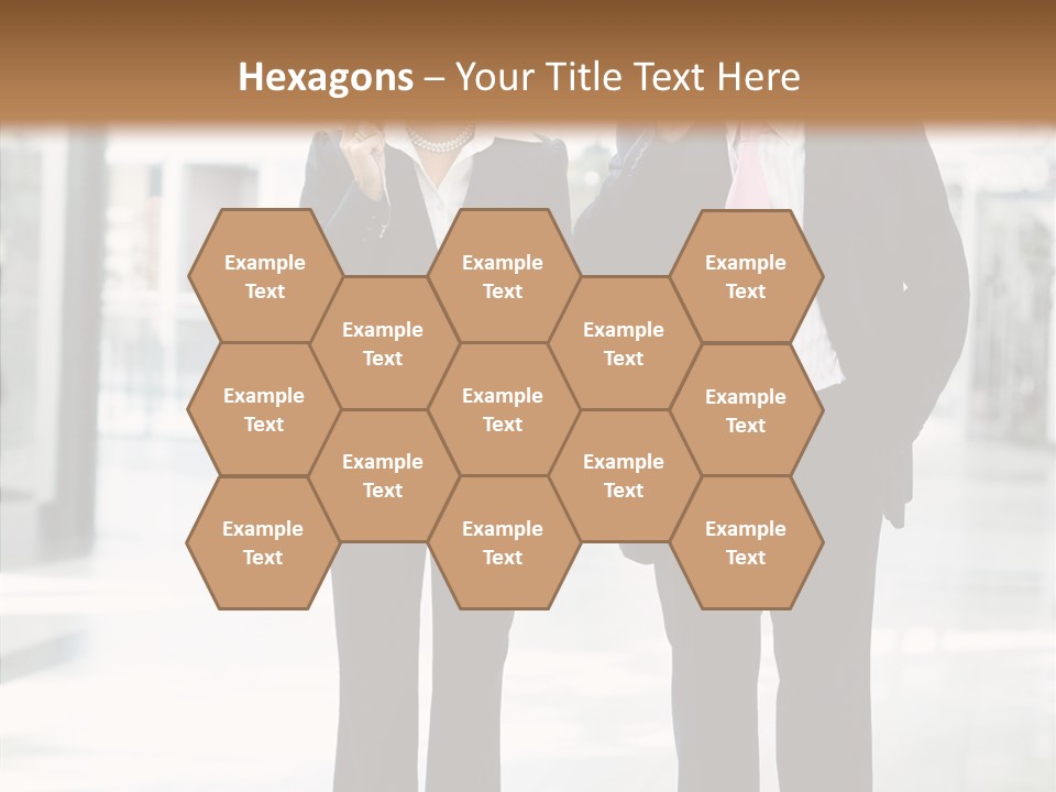 Teamwork Businessman Years PowerPoint Template