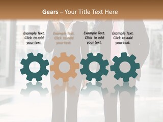 Teamwork Businessman Years PowerPoint Template
