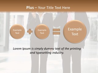 Teamwork Businessman Years PowerPoint Template
