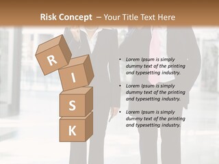 Teamwork Businessman Years PowerPoint Template
