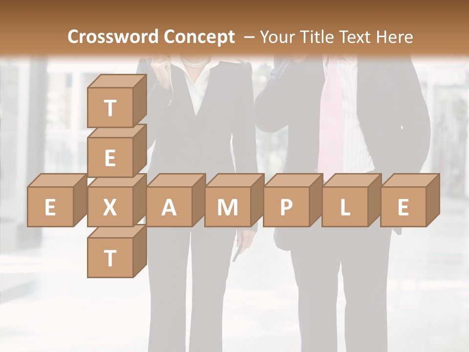 Teamwork Businessman Years PowerPoint Template
