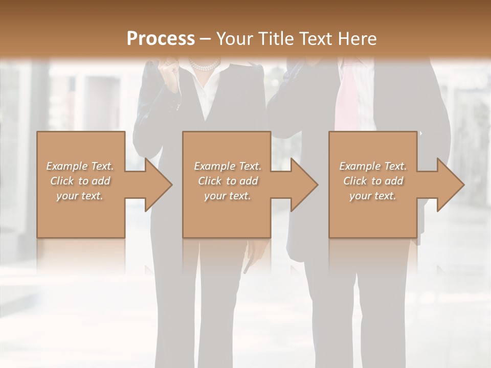 Teamwork Businessman Years PowerPoint Template