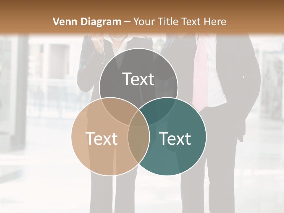 Teamwork Businessman Years PowerPoint Template