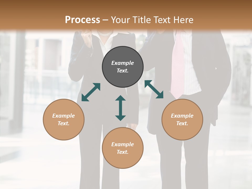 Teamwork Businessman Years PowerPoint Template