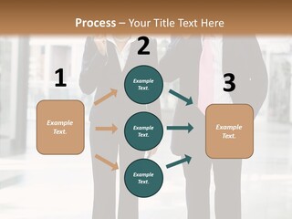 Teamwork Businessman Years PowerPoint Template