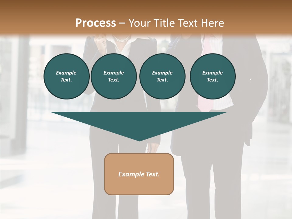 Teamwork Businessman Years PowerPoint Template
