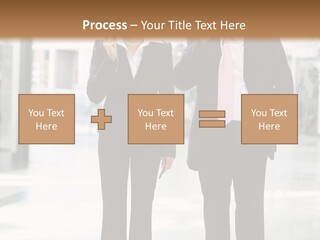 Teamwork Businessman Years PowerPoint Template