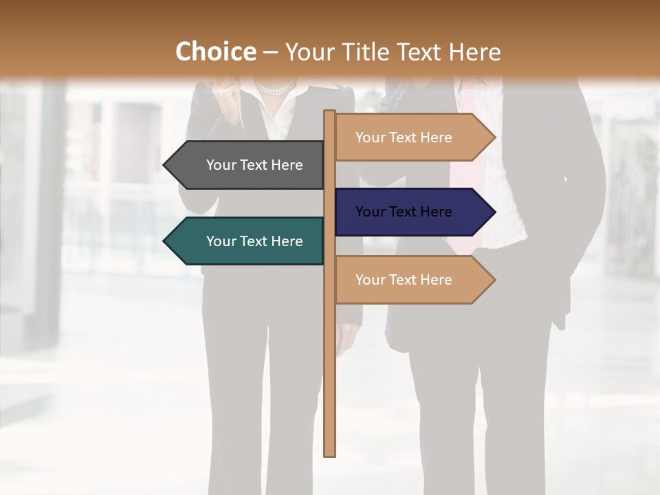 Teamwork Businessman Years PowerPoint Template