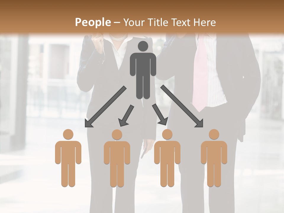 Teamwork Businessman Years PowerPoint Template