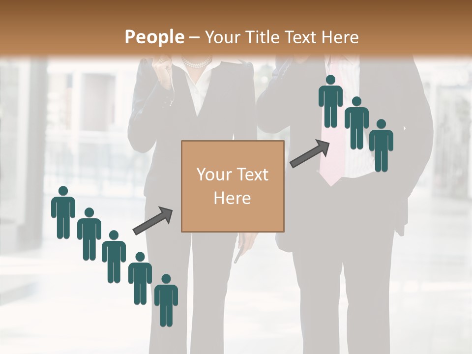 Teamwork Businessman Years PowerPoint Template