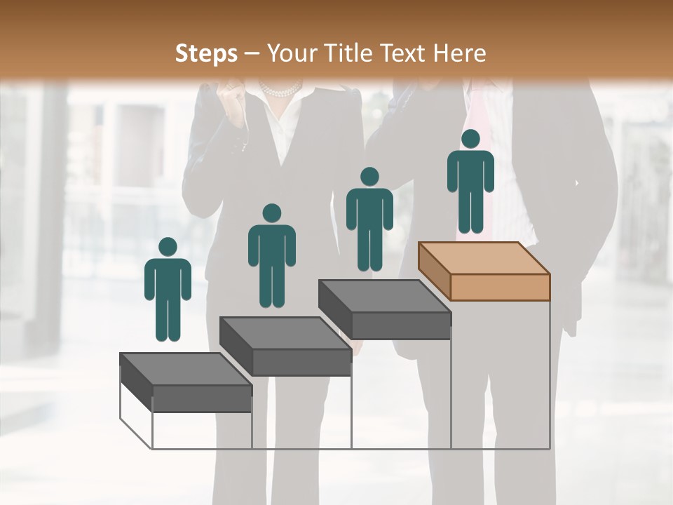 Teamwork Businessman Years PowerPoint Template