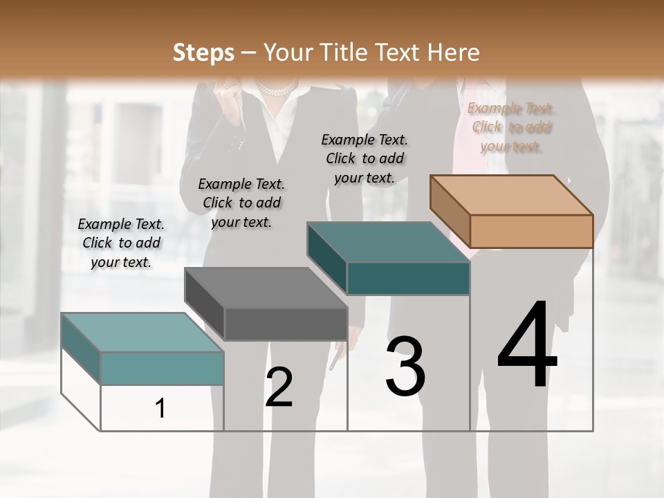 Teamwork Businessman Years PowerPoint Template