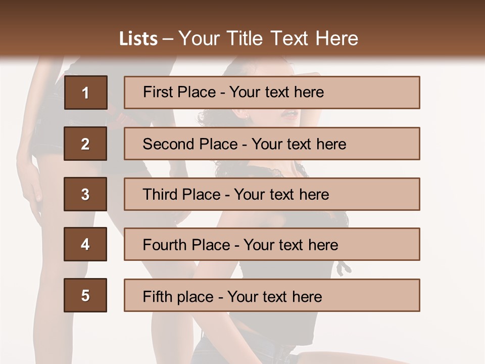 Adult Slim Fashion PowerPoint Template
