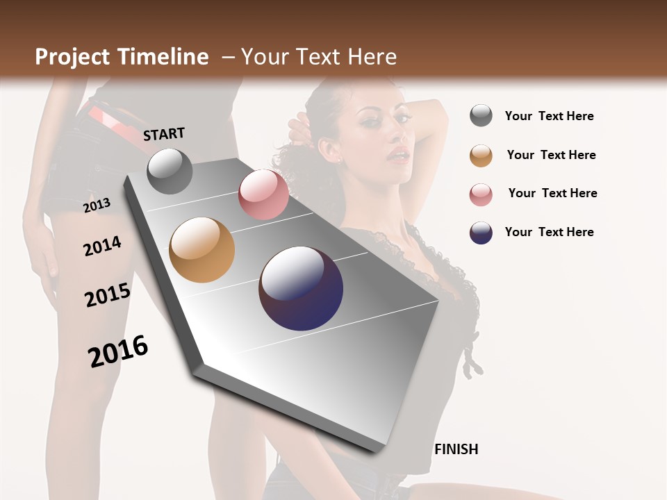 Adult Slim Fashion PowerPoint Template