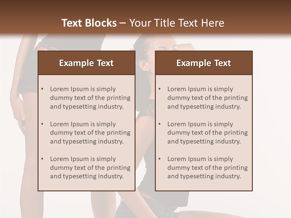 Adult Slim Fashion PowerPoint Template