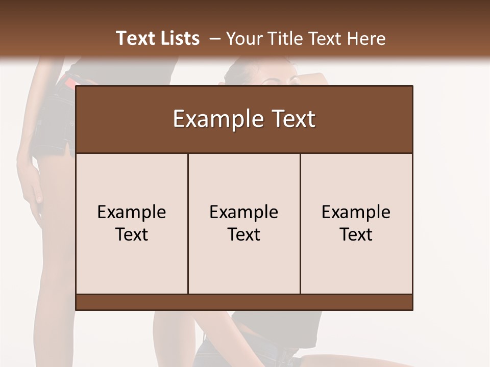 Adult Slim Fashion PowerPoint Template