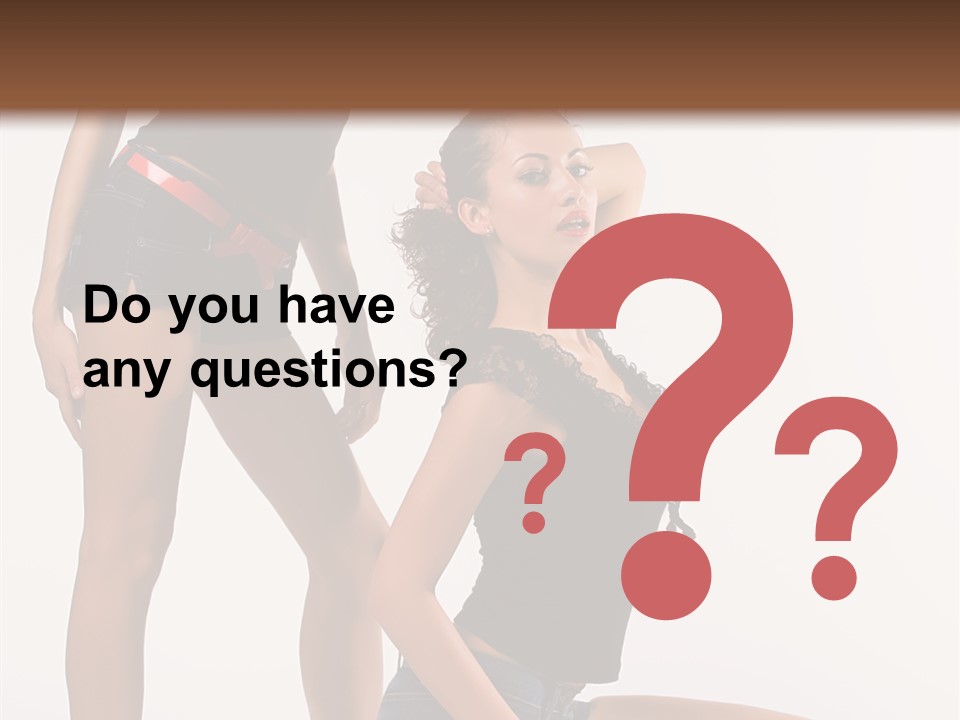 Adult Slim Fashion PowerPoint Template