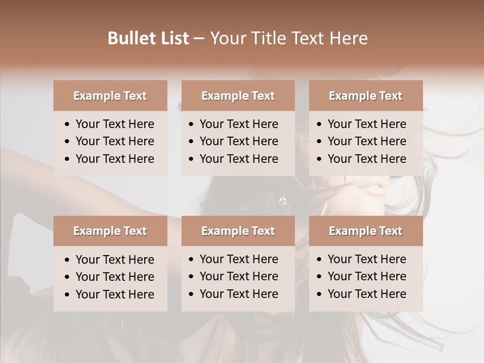 Board Character Table PowerPoint Template