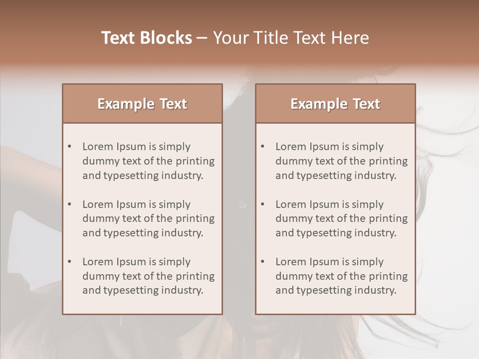 Board Character Table PowerPoint Template