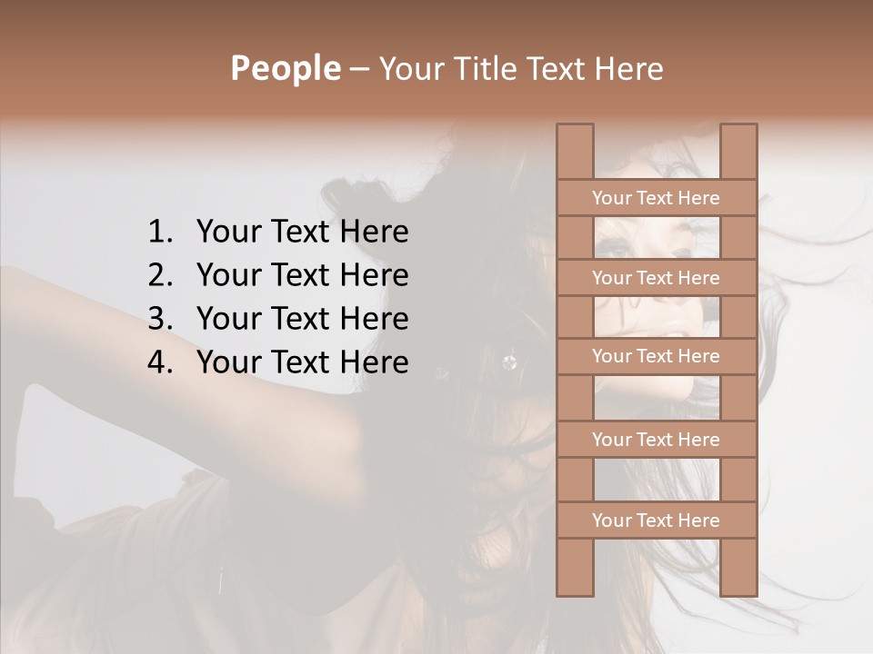 Board Character Table PowerPoint Template