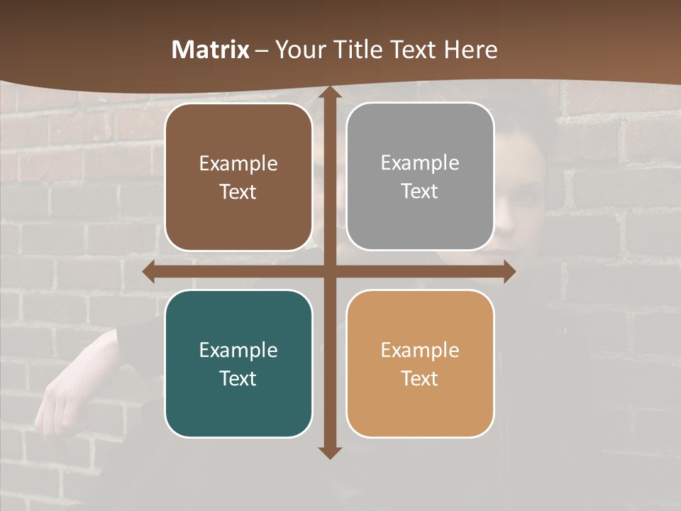 Teenager Date Couple PowerPoint Template