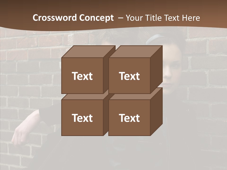 Teenager Date Couple PowerPoint Template