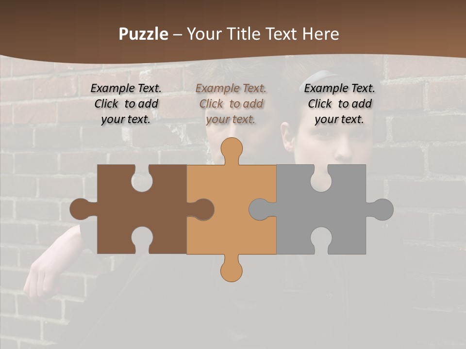 Teenager Date Couple PowerPoint Template