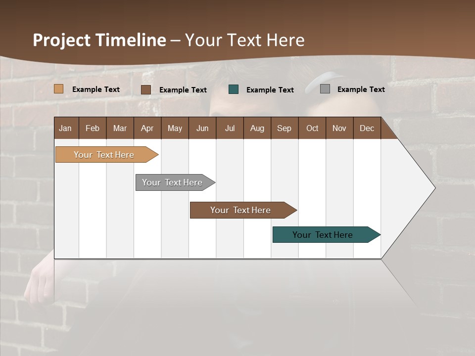 Teenager Date Couple PowerPoint Template