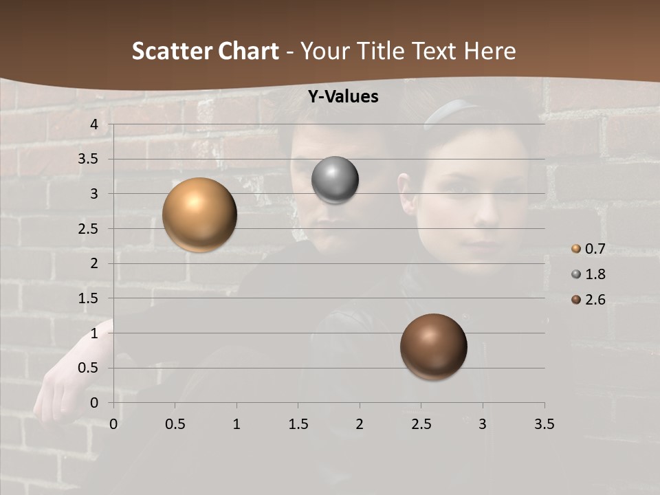 Teenager Date Couple PowerPoint Template