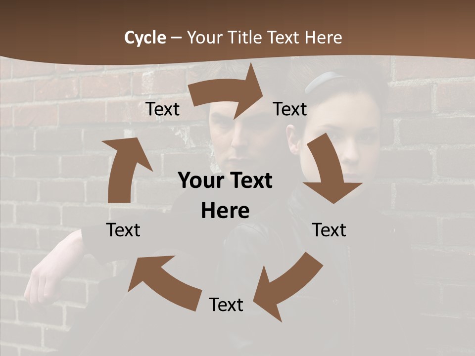 Teenager Date Couple PowerPoint Template