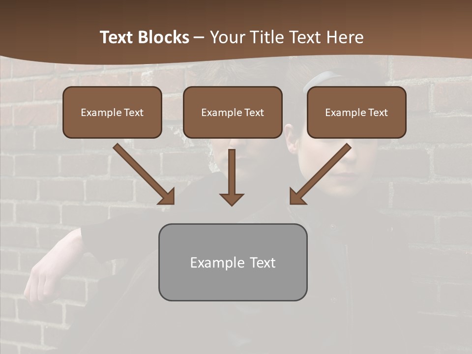 Teenager Date Couple PowerPoint Template