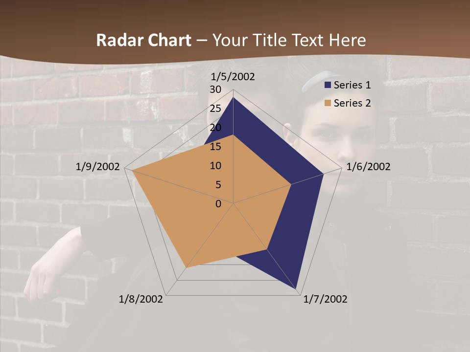 Teenager Date Couple PowerPoint Template