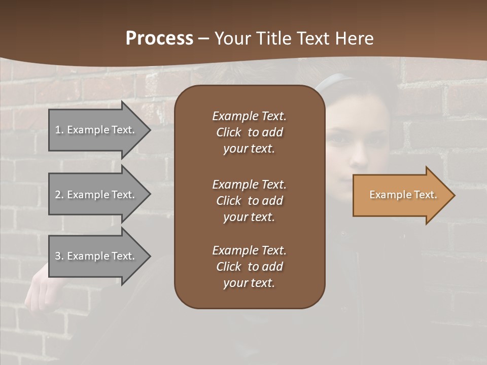 Teenager Date Couple PowerPoint Template