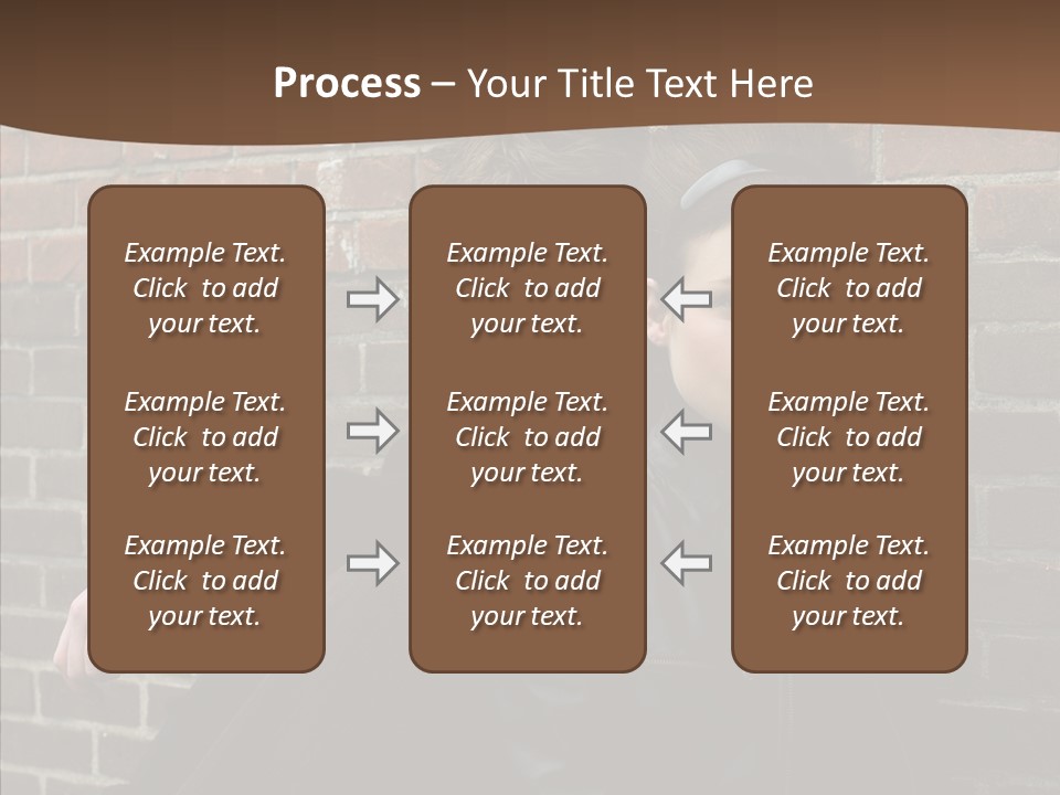 Teenager Date Couple PowerPoint Template