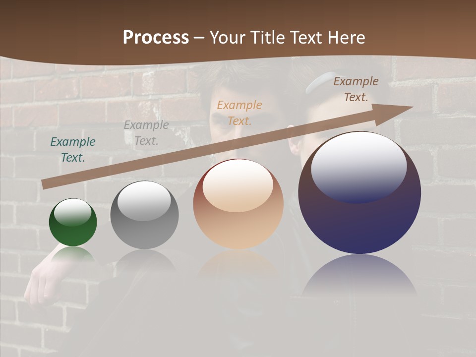 Teenager Date Couple PowerPoint Template