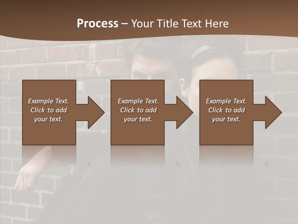 Teenager Date Couple PowerPoint Template