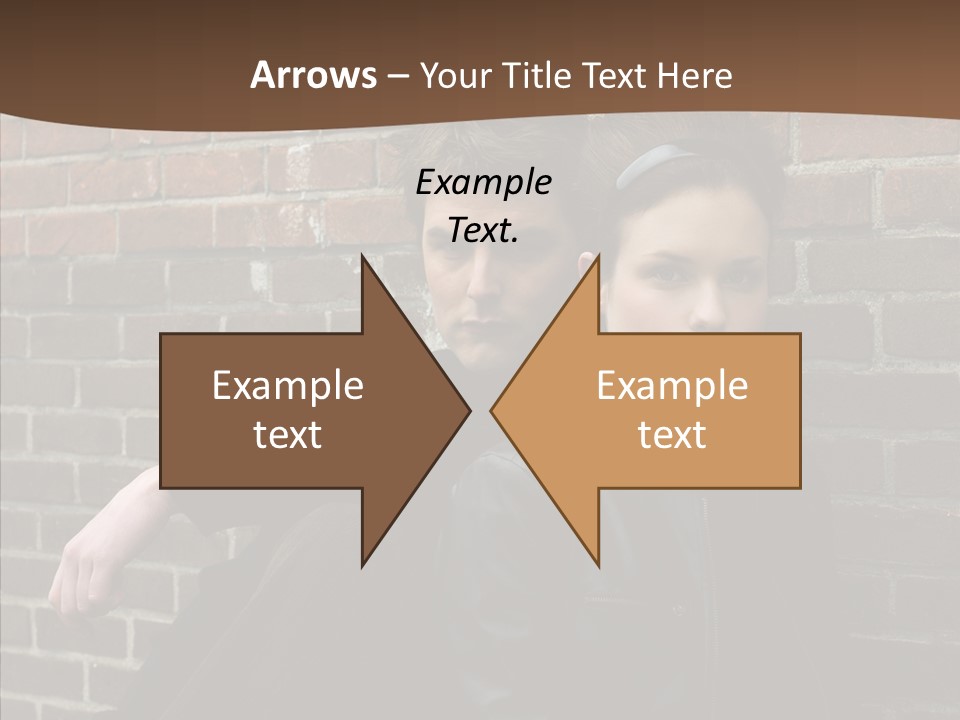 Teenager Date Couple PowerPoint Template