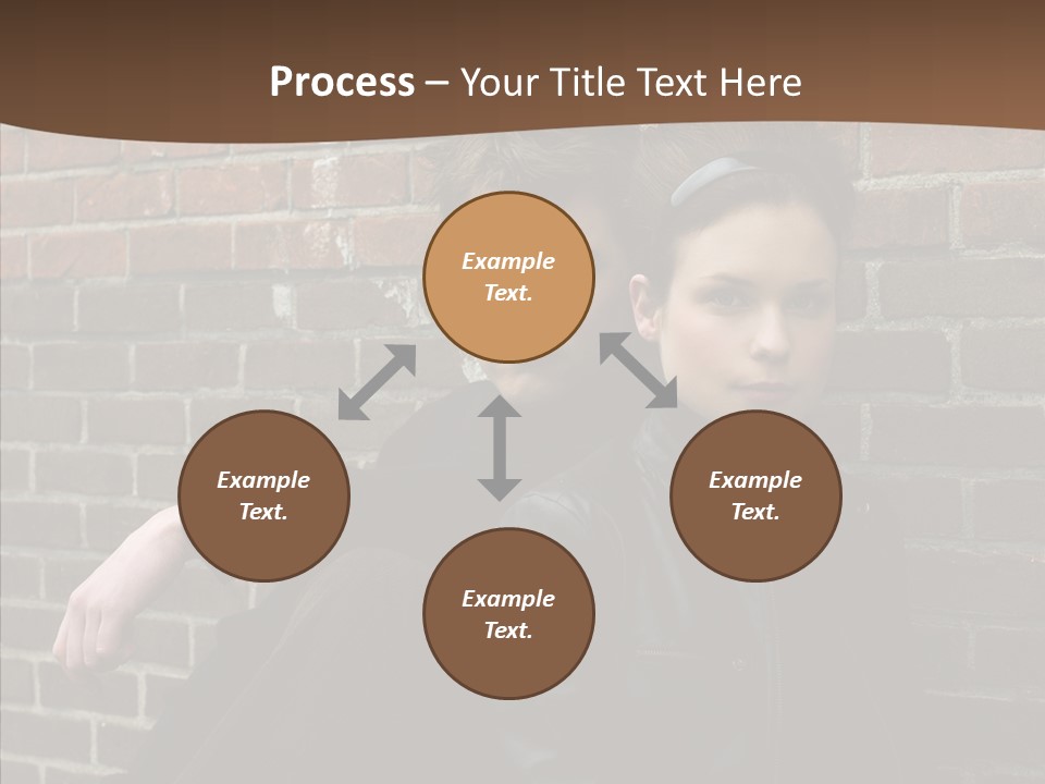 Teenager Date Couple PowerPoint Template