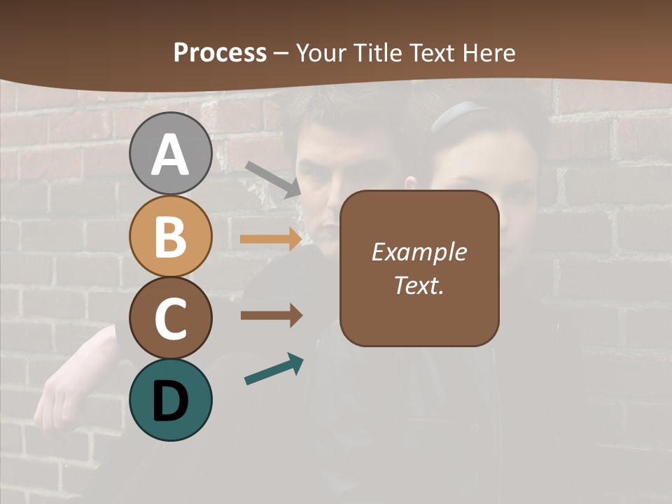Teenager Date Couple PowerPoint Template