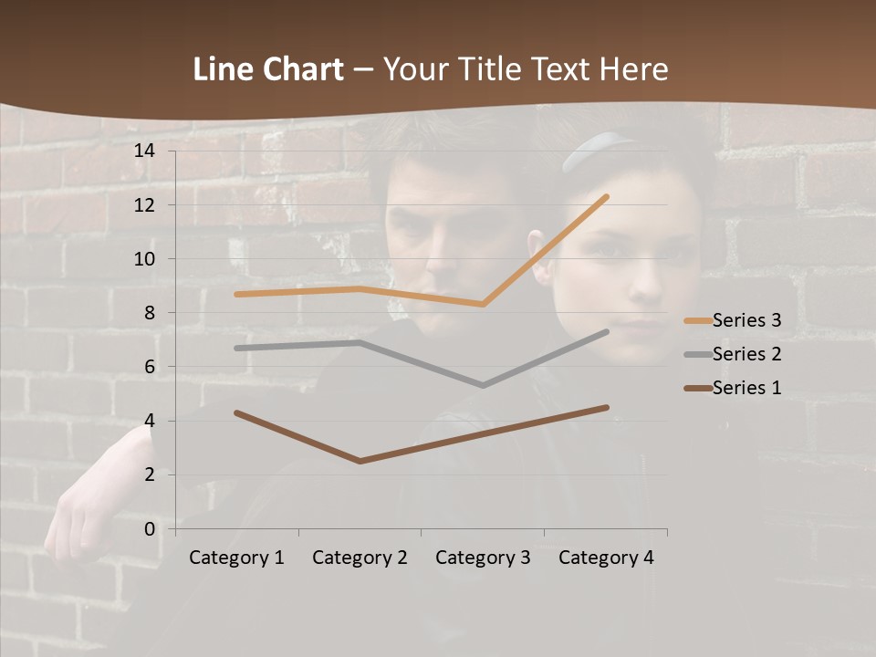 Teenager Date Couple PowerPoint Template